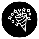 Confetti popper icon