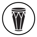 Conga drum icon
