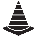 Construction cone icon