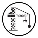 Construction crane icon