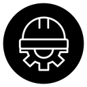 Construction worker icon