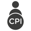 Consumer prices index icon