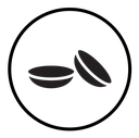 Contact lenses icon