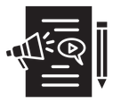 Content marketing icon