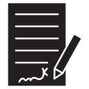 Contract icon