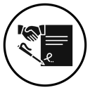 Contract icon