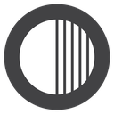 Contrast Black Filled icon