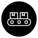 Conveyor belt icon