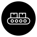 Conveyor belt icon
