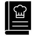 Cookbook Black Filled icon