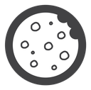 Cookie Black Filled icon
