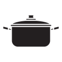 Cooking pot icon