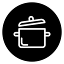 Cooking pot icon