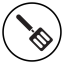Cooking spatula icon