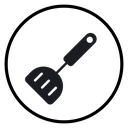Cooking spatula icon