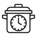 Cooking time icon