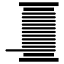 Copper Black Filled icon
