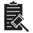 Corporative law icon