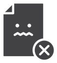 Corrupted file icon