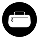 Cosmetic bag icon