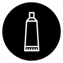 Cosmetic tube icon