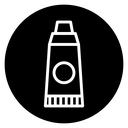 Cosmetic tube icon