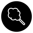 Cotton candy icon