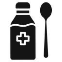 Cough syrup icon