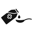 Cough syrup icon