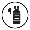 Cough syrup icon