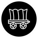 Covered wagon 2 icon