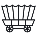 Covered wagon 3 icon