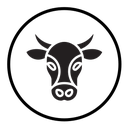 Cow head icon