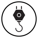 Crane hook icon