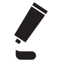 Cream tube icon