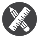 Creativity Black Filled icon