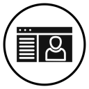 Crm Black Filled icon