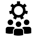 CRM Team Gear icon