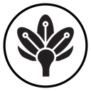 Crocus Black Filled icon