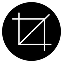 Crop tool icon