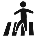Crosswalk icon