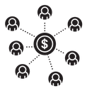 Crowdfunding icon