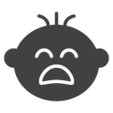 Crying baby 2 3 icon