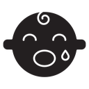 Crying baby 2 icon