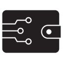 Cryptocurrency wallet icon