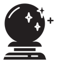 Crystal Ball line icon