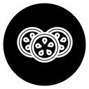 Cucumber slice icon