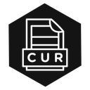 CUR File Document icon