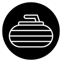 Curling stone 3 icon