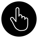 Cursor finger icon